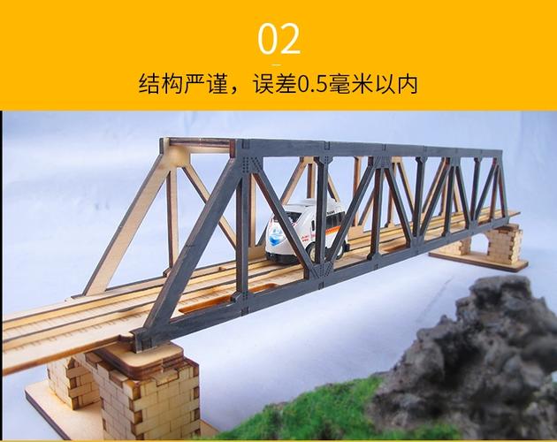 指尖架起鋼鐵虹 新大源木DIY鋼桁架鐵路橋模型，從手工課到記憶的擺件