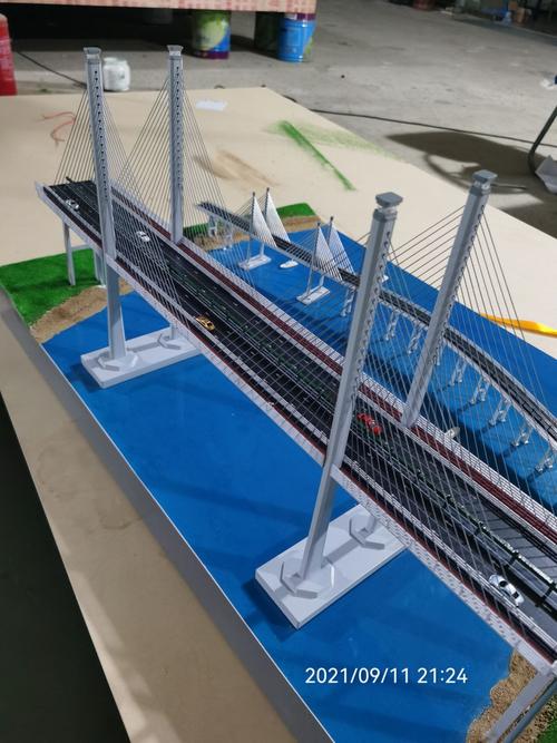 橋梁實體沙盤模型